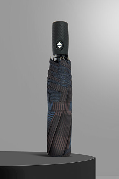 Nilu Moda 8 TELLİ FULL OTOMATİK ÇİZGİLİ ŞEMSİYE