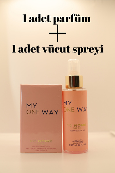 NO NOME 130 My Way Kadın Parfümü 100 Ml Edt + 130 My Way Body Mist Kadın Vücu...