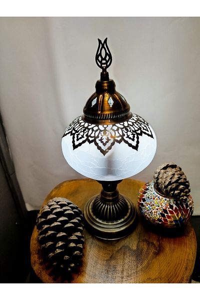 CYL White Laser Cut Authentic Lampshade - Light Bulb Gift Glass Accessory