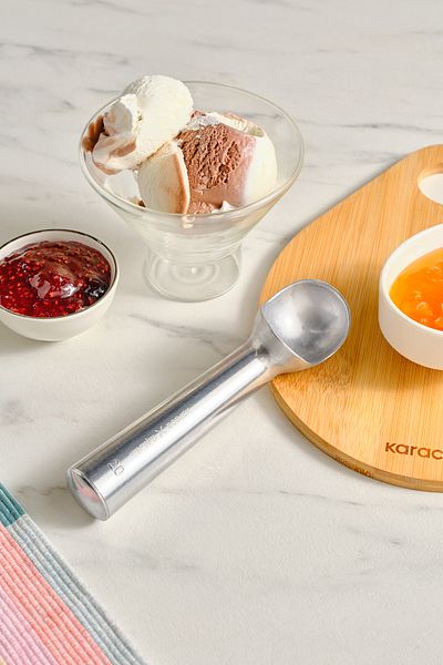 Karaca Refika 18 cm Metal Ice Cream Spoon