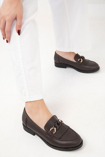 SOHO Women's Casual Brown Shoes - 20086