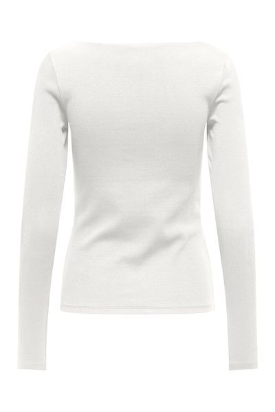 ONLY ONLVIDYA - Boatneck Top CS JRS Stoff L/S