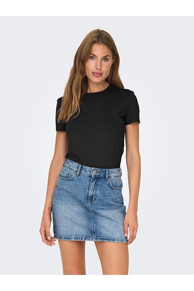 ONLY ONLEA S/S TOP O-NECK JRS NOOS