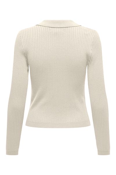 ONLY Onlkaya Ls Polo V-Neck Pullover Ex Knt
