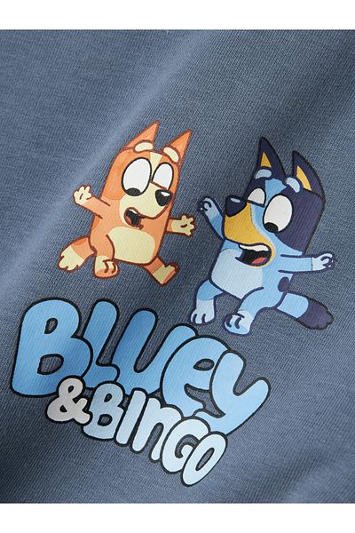 name ıt Nmmnuse Bluey Nreg Sweat Bru Sky - Relaxed Fit