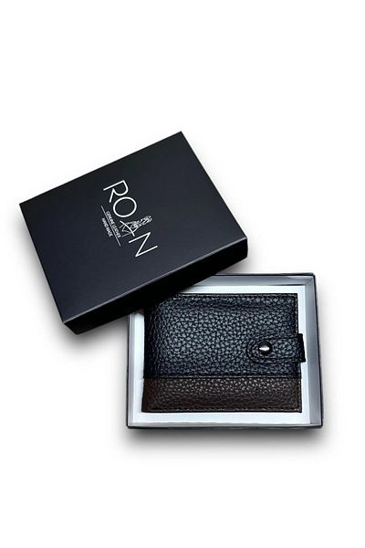 Roan 1. Ποιοτική Vegan Δερμάτινη Unisex Διαφανής θήκη για κάρτες - Κομψή και λειτουργική σχεδίαση με συσκευασία δώρου