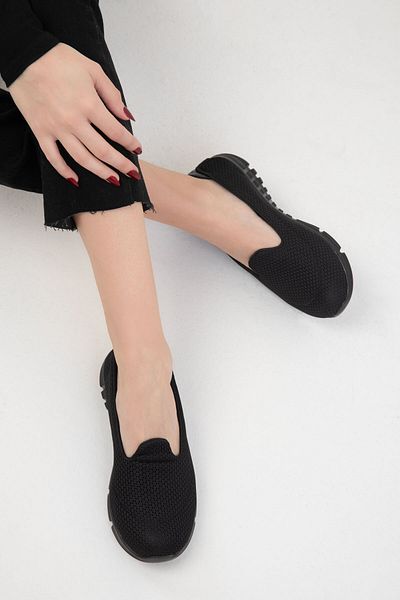 SOHO Schwarz-Schwarze Damen Sneakers 18113