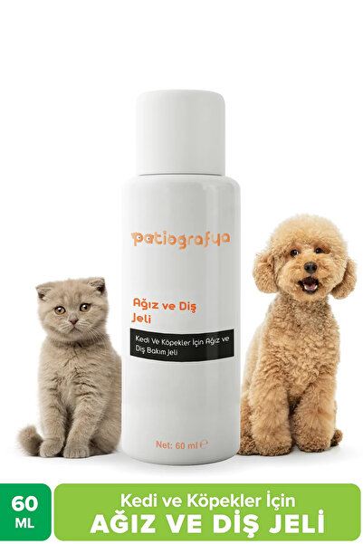 patiografya Kedi Ve Köpek Için Ağız Ve Diş Bakım Jeli- Ağız Kokusu- Diş Eti Yarası Enfeksiyonu