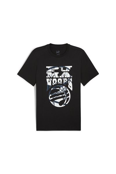 Puma PUMA Hooper Tee 1 - Μαύρο