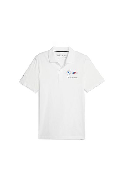 Puma Herren Poloshirt - Motorsport, BMW MMS ESS POLO, Baumwolle, kurz, einfarbig