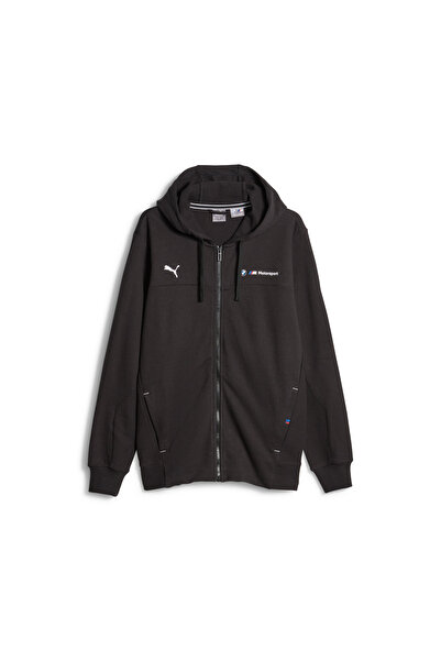 Puma BMW MMS Hdd Sweat Jacket SİYAH Erkek Eşofman Üstü