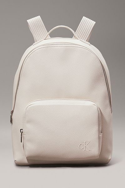 Calvin Klein Women's Light Ecru Backpack - K60K 612232 Acf