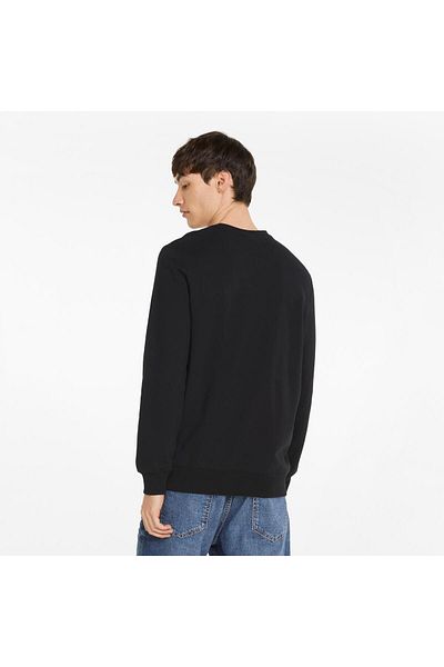 Puma Puma Tr Puma Blac - Classic Metallic Logo Crew