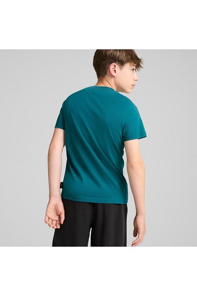 Puma Super Puma Break Patterned T-Shirt - Cold Gre
