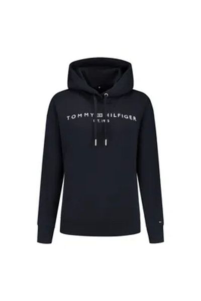 Tommy Hilfiger Dámská mikina Th Mdrn Reg Corp Logo - tmavě modrá