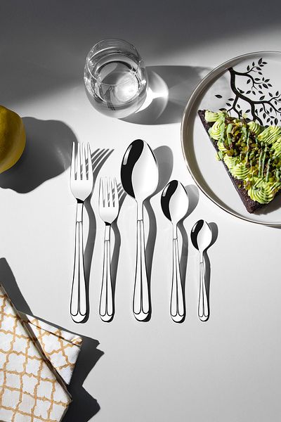 Nehir Saray Plain 6-Piece 30-Piece Cutlery Set