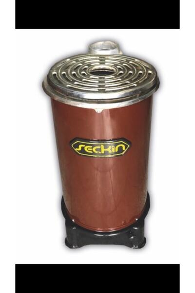 Seçkin Uyuyan Yuvarlak Kovalı Odun Kömür Sobası 70 Lik Soba