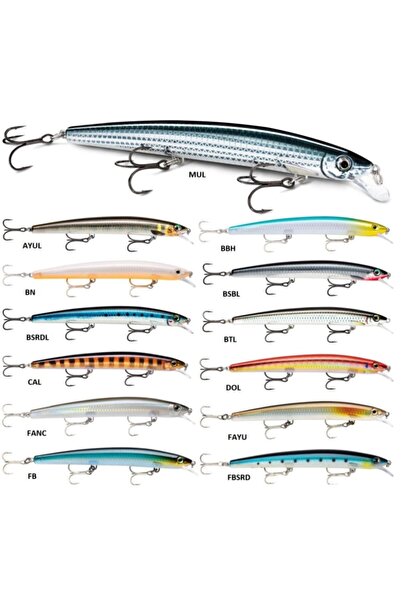 Rapala Maxrap 17cm 28g Suni Yem Sert Balık