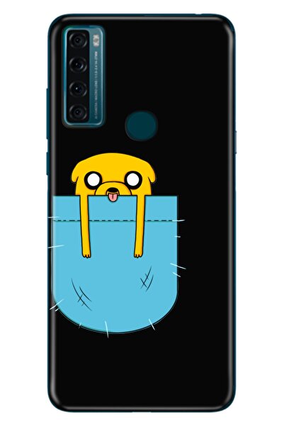 TCL 20 Se Uyumlu Kılıf Pure Modern Desenli Silikon Cep Dog