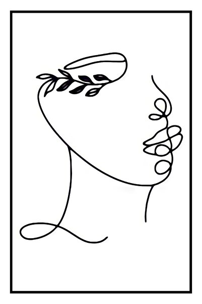 hediyeniburadabul Art Collection Abstract Design Wooden Painting Poster