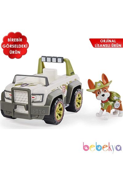 PAW PATROL Licensed Original Duty Vehicle and Hero Game Set - Tracker