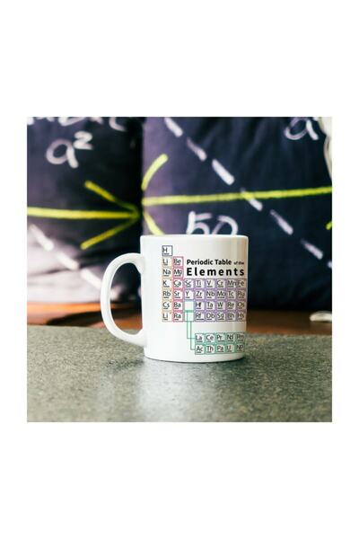 Limon Periodic Table Designed Porcelain Mug - Printed Mug
