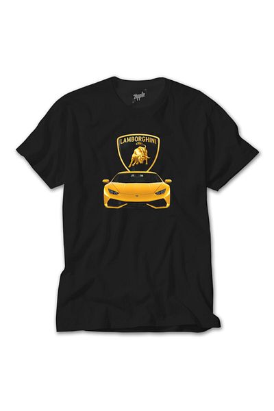 Z zepplin Μαύρο T-Shirt Lamborghini Huracan