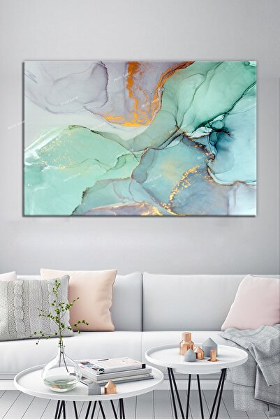 Morfil Sanat Atölyesi Ples boja - apstraktna umetnička slika na platnu (8 raz...