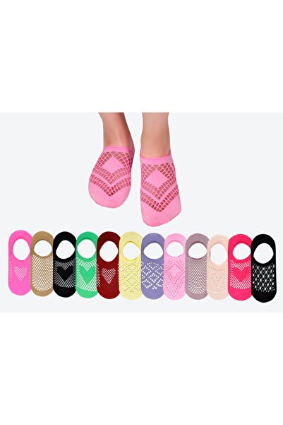 CUBBUX Дамски балерини с шарка на сърце, 12 чифта
