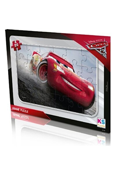 Ks Games لغز إطار السيارة 24 قطعة Cr704