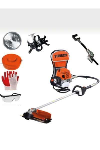 stanrayf Germany X-torq 9800 Dcmotor 12 Hp Benzinli Sırt Tipi Ot Biçme Tırpan...