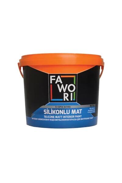 Fawori Filli Boya Silikonlu Mat Iç Cephe Boyası 15 Lt (20 Kg) Şampanya