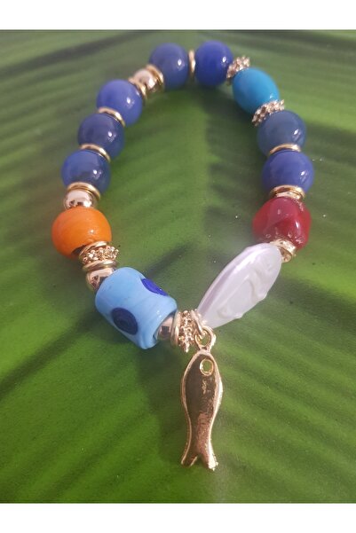 Generic Brand Natural Stone Mother of Pearl Bracelet-4 Model