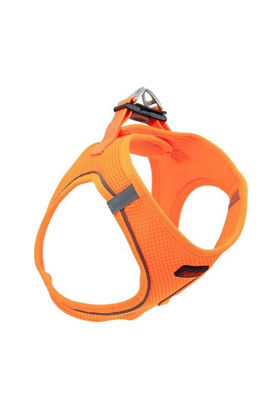 Tailpetz Air-mesh Neon Orange Chest Collar 2xs