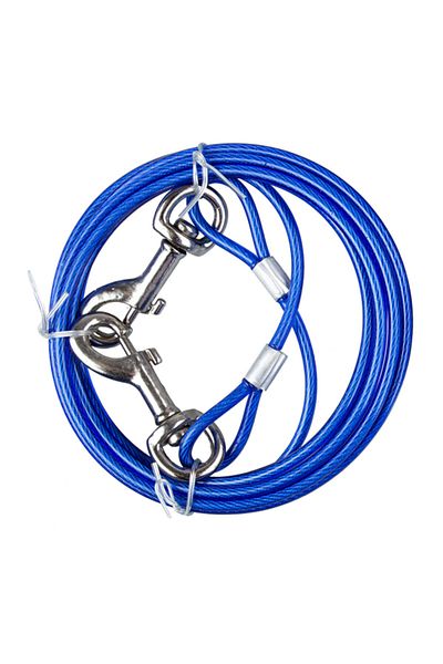 Pet Style 4.5 Meter Dog Garden Binding Steel Rope - 5 mm