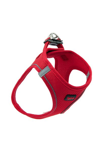 Tailpetz Red Air-Mesh Harness Dog Chest Collar - Size S