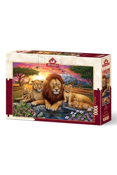 Art Puzzle Lion Family 5221 (1000 Pieces)