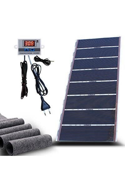 multiteknik Rexva Xica 100x100 Cm Dijital Termostatlı + Keçeli Karbon Isıtıcı...