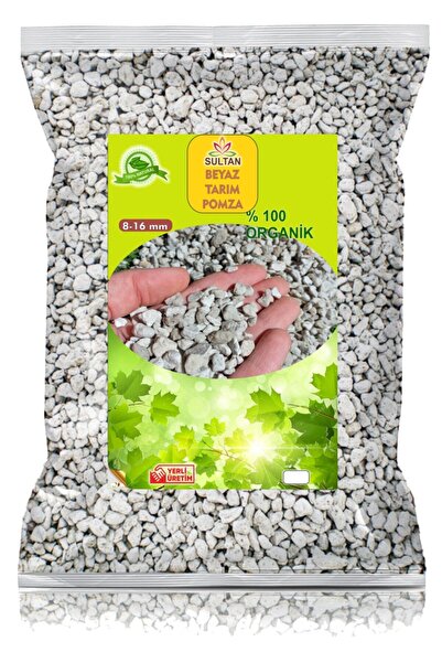 LS BOTANİK Pomza 8-14 Mm Beyaz Pomza Tarım Pomzası Pomza Taşı 3,5 Litre