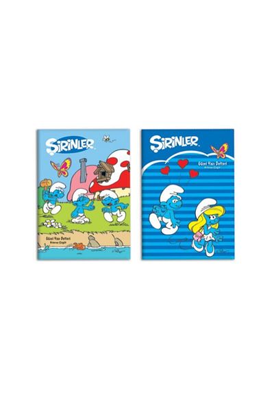 KESKİN COLOR Caiet de scris A5 Sharp Beautiful - 40yp Smurfs