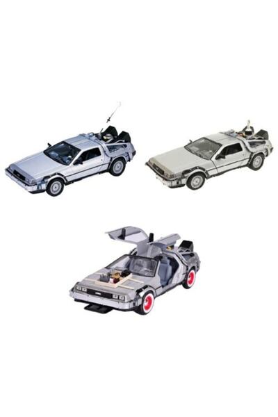 WELLY Back to the Future Full Set 1-2-3 Metal Model Car Back to the Future