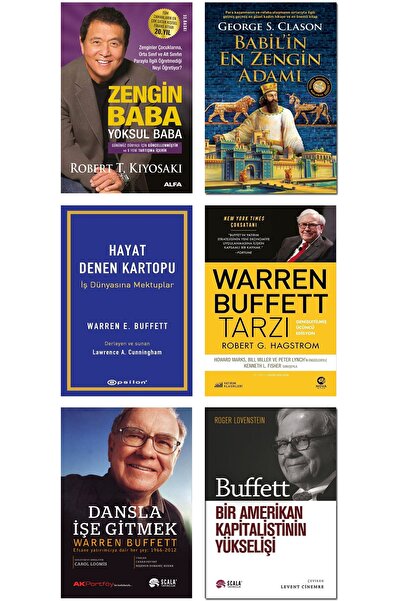 Alfa Yayınları Zengin Baba Yoksul Baba Babilin En Zengin Adamı Hayat Denen Ka...