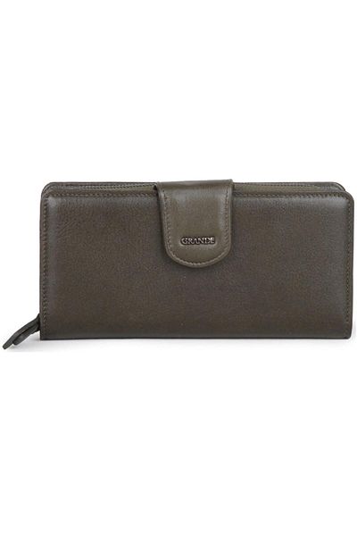Grande Green Genuine Leather Women's Wallet - 2723