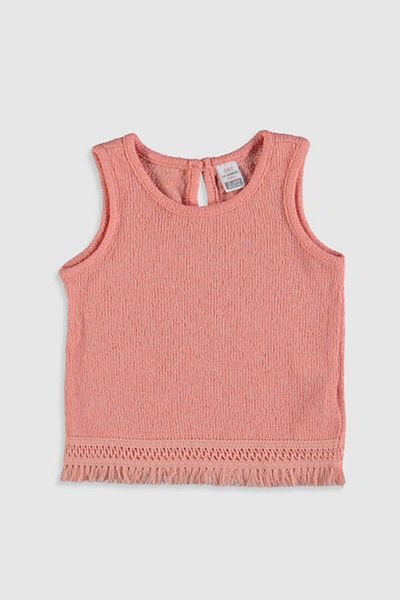LC Waikiki Baby Girl Outdoor Coral Fpc Tank Top