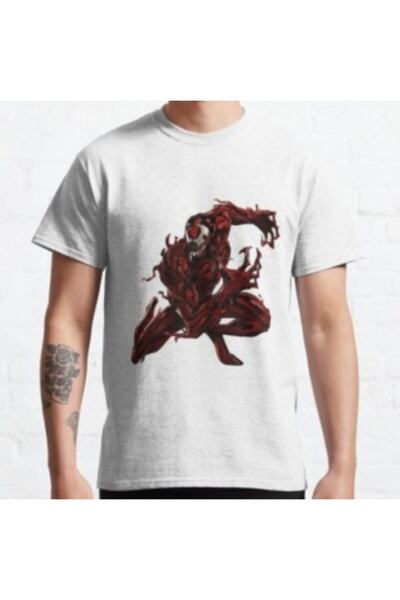 GALASHOP Venom Carnage Classic Beyaz Tshirt Model 89