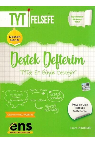 Ens Yayınları Ens Tyt Destek Defterim Felsefe