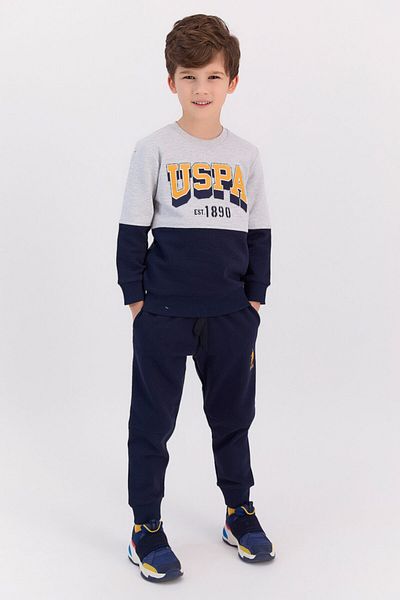 U.S. Polo Assn. Snow Melange Boy's αθλητικές φόρμες