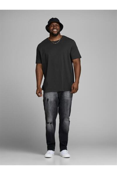 Jack & Jones Jack Jones Men's Organic Large Size Tshirt 12158482