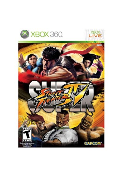 CAPCOM Super Street Fighter Iv Xbox 360 Oyun 2.el üründür