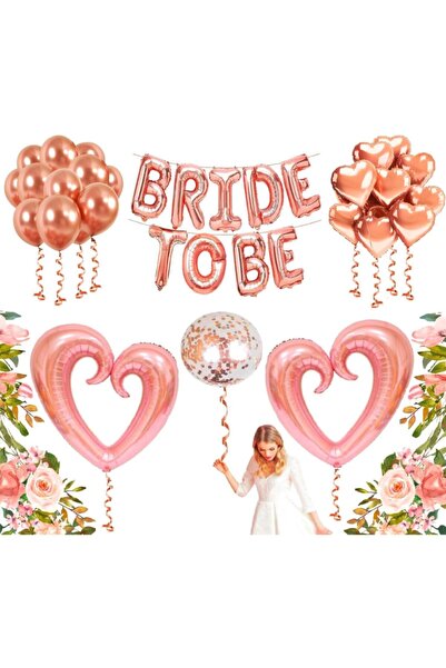 Happyland Bride To Be Rose Gold Happybalonset-no-11